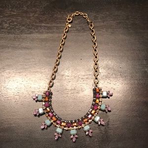 J crew colored necklace